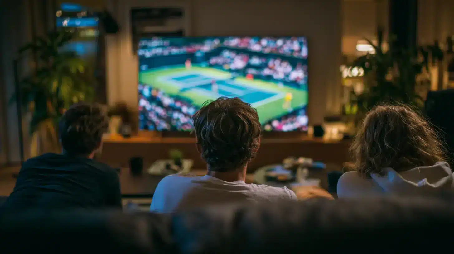 Tennis op TV